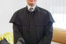 Lek. Piotr Wysocki ze stopniem doktora